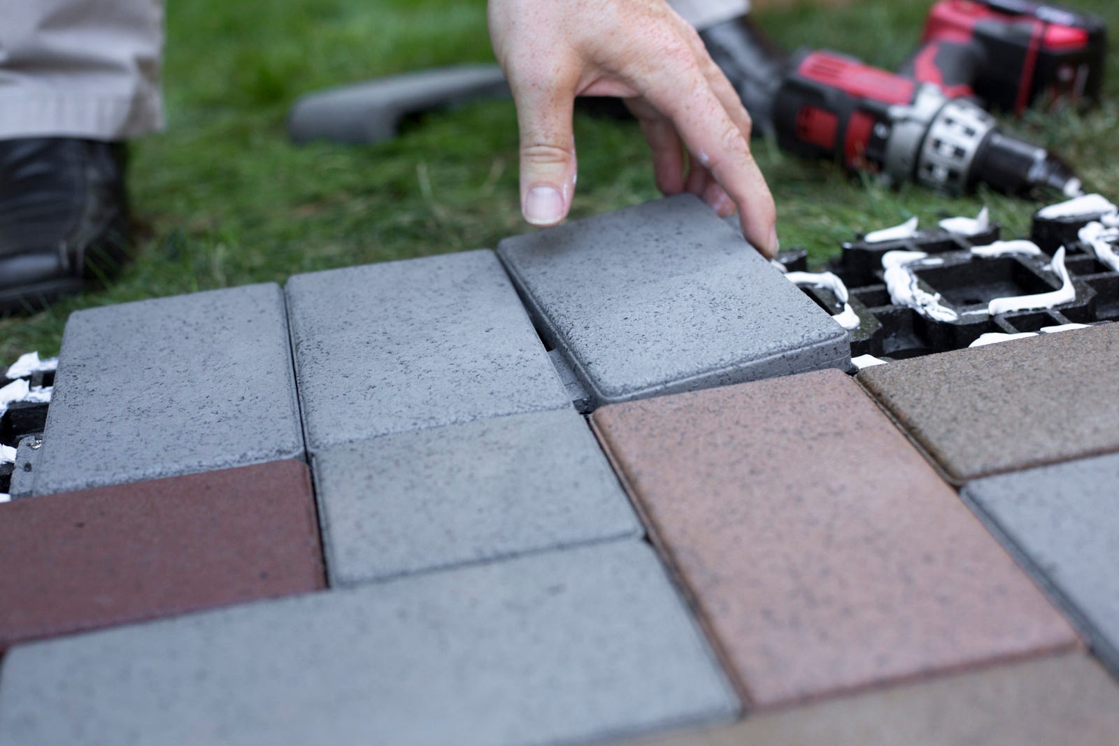 colorful azek pavers