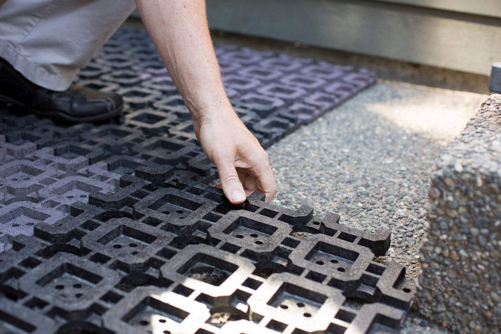 installing azek paver grid