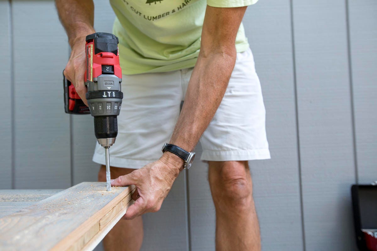 drill for door hangers