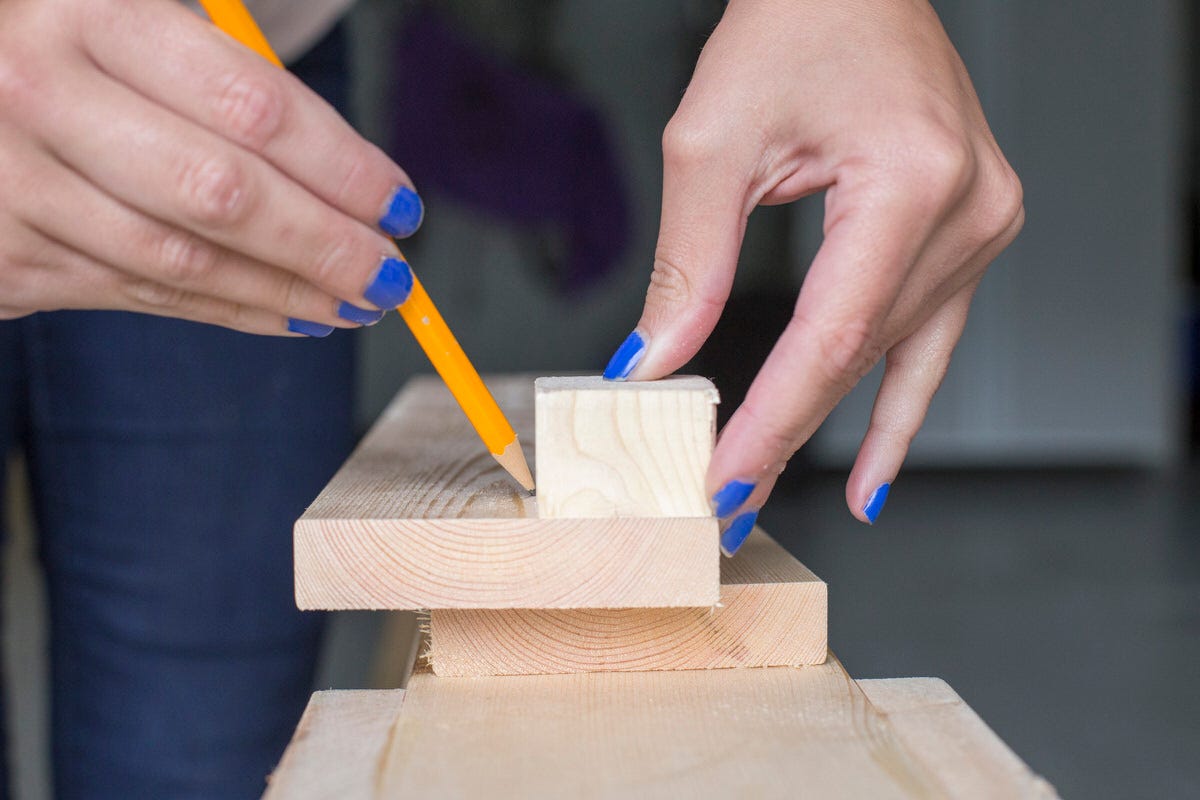 preparing to use a jigsaw