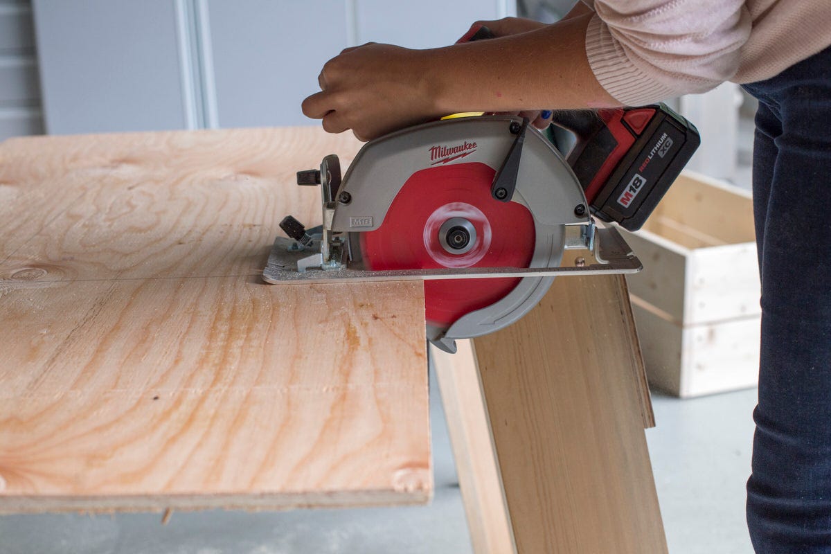 using circular saw