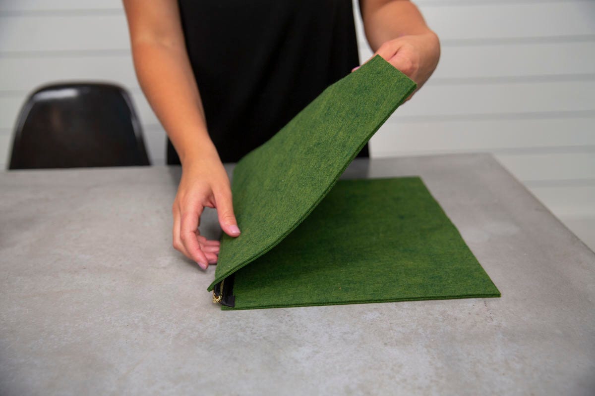 folding felt together folding felt together
