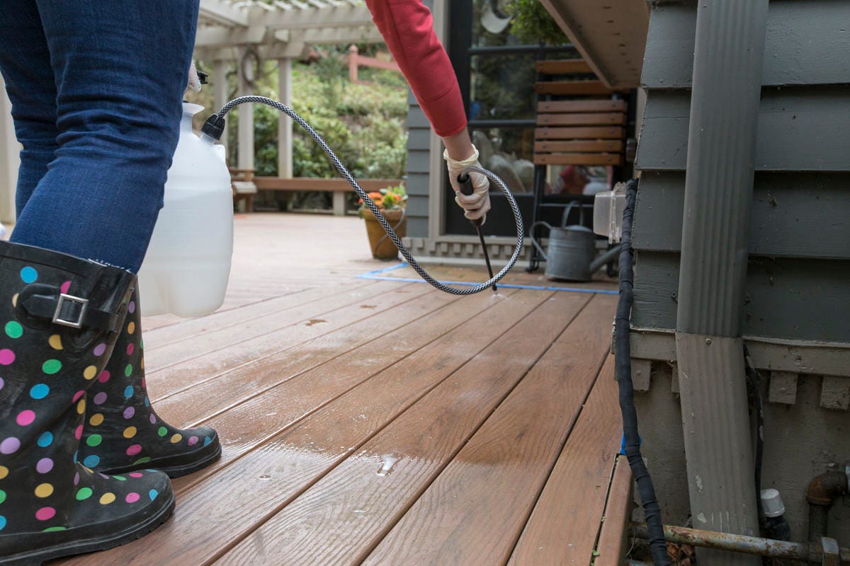 Dunn DIY How to Clean a Composite Deck Seattle WA 10