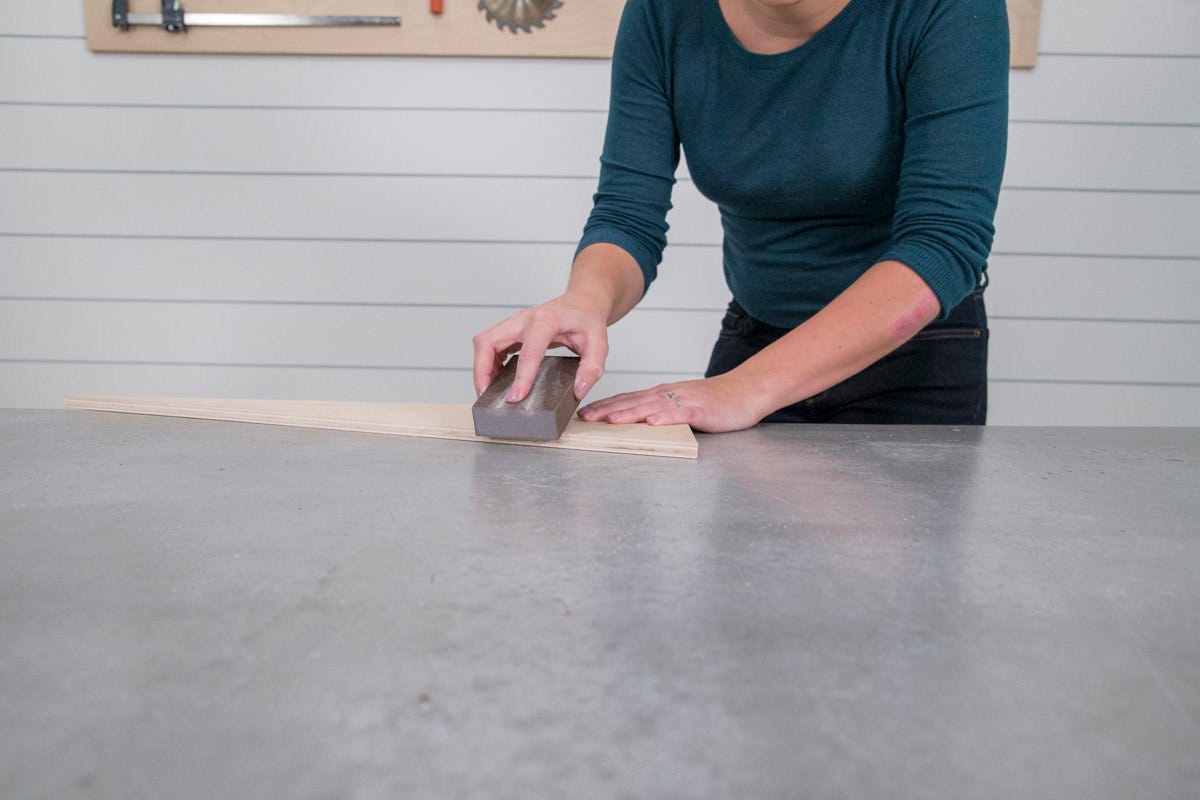 sanding wood sanding wood