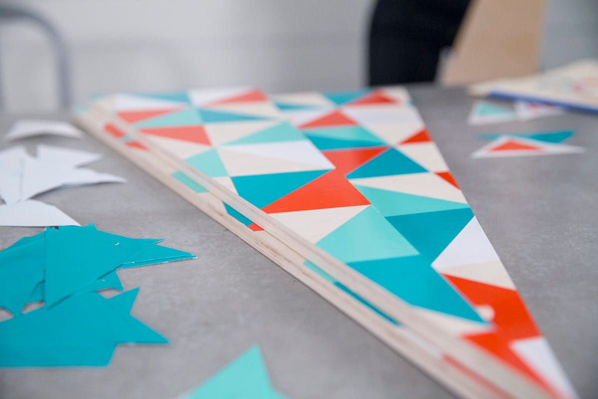 geometric christmas tree colors geometric christmas tree colors