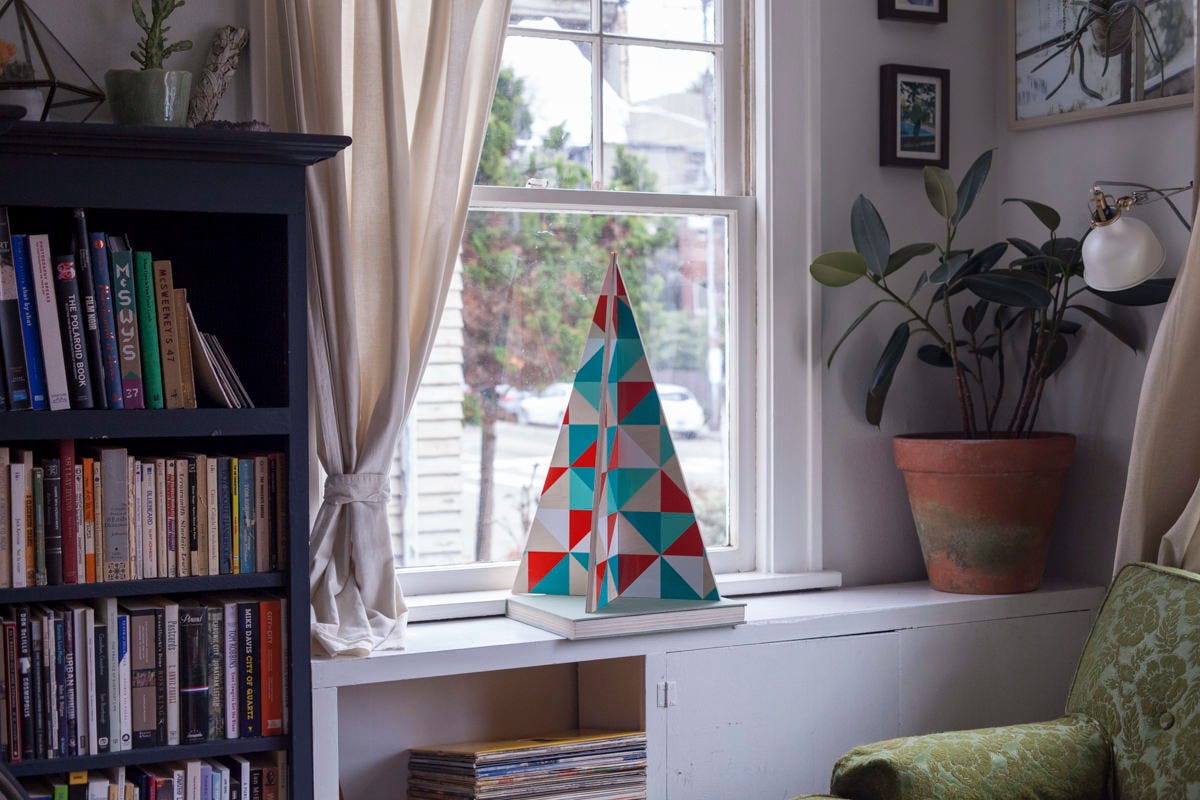 how to make a geometric christmas tree how to make a geometric christmas tree