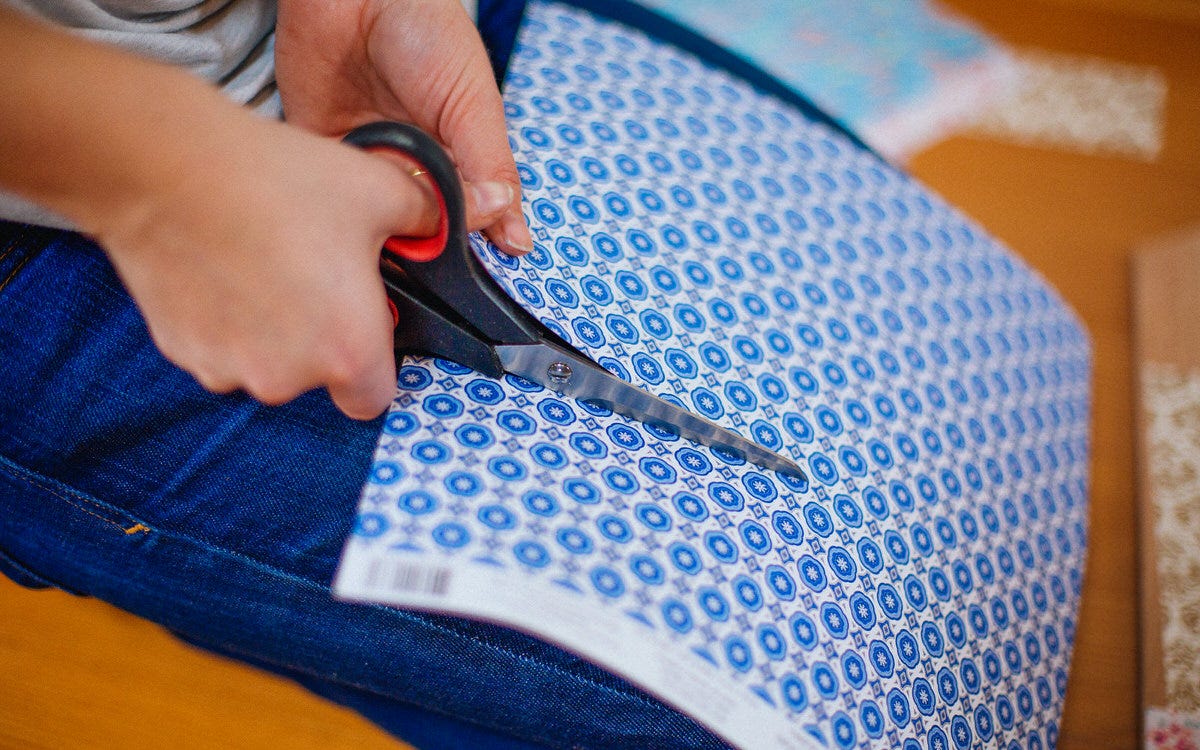 fabric for dollhouse