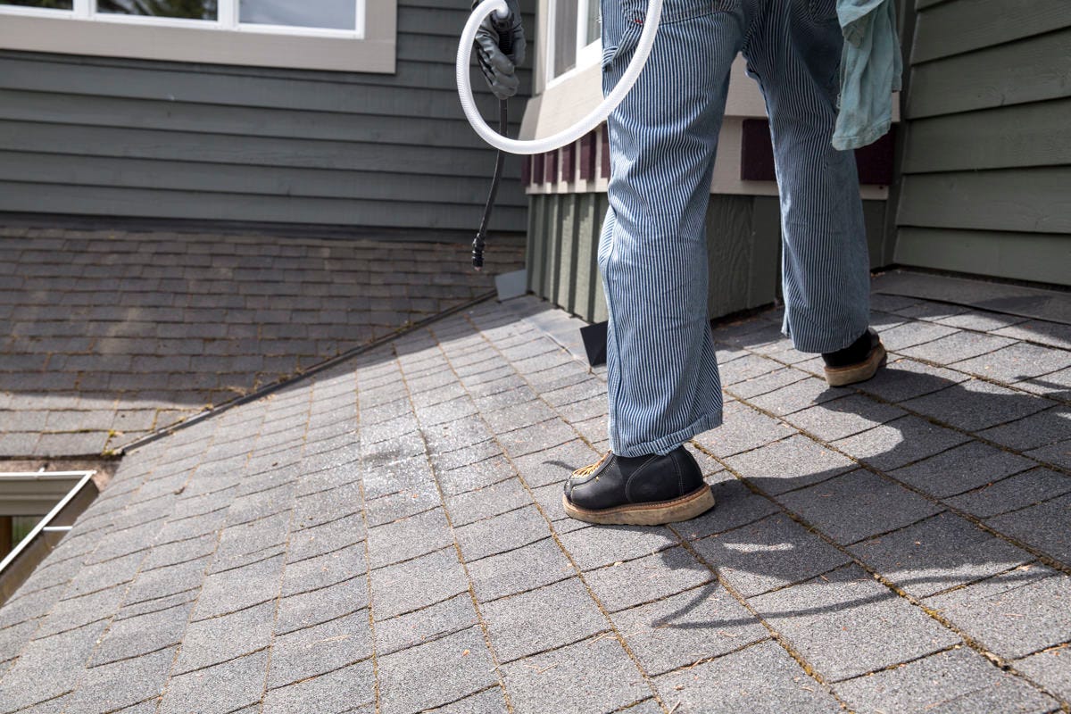 how to treat and remove moss from your roof how to treat and remove moss from your roof