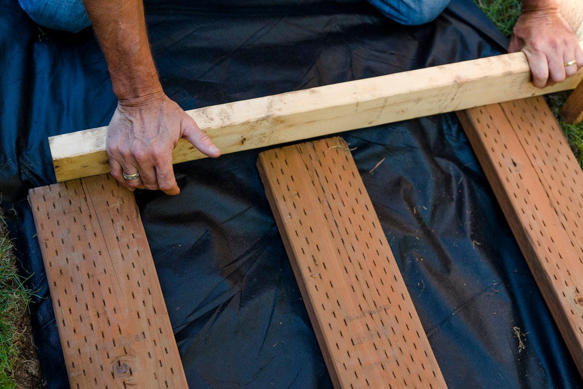 wood for boardwalk