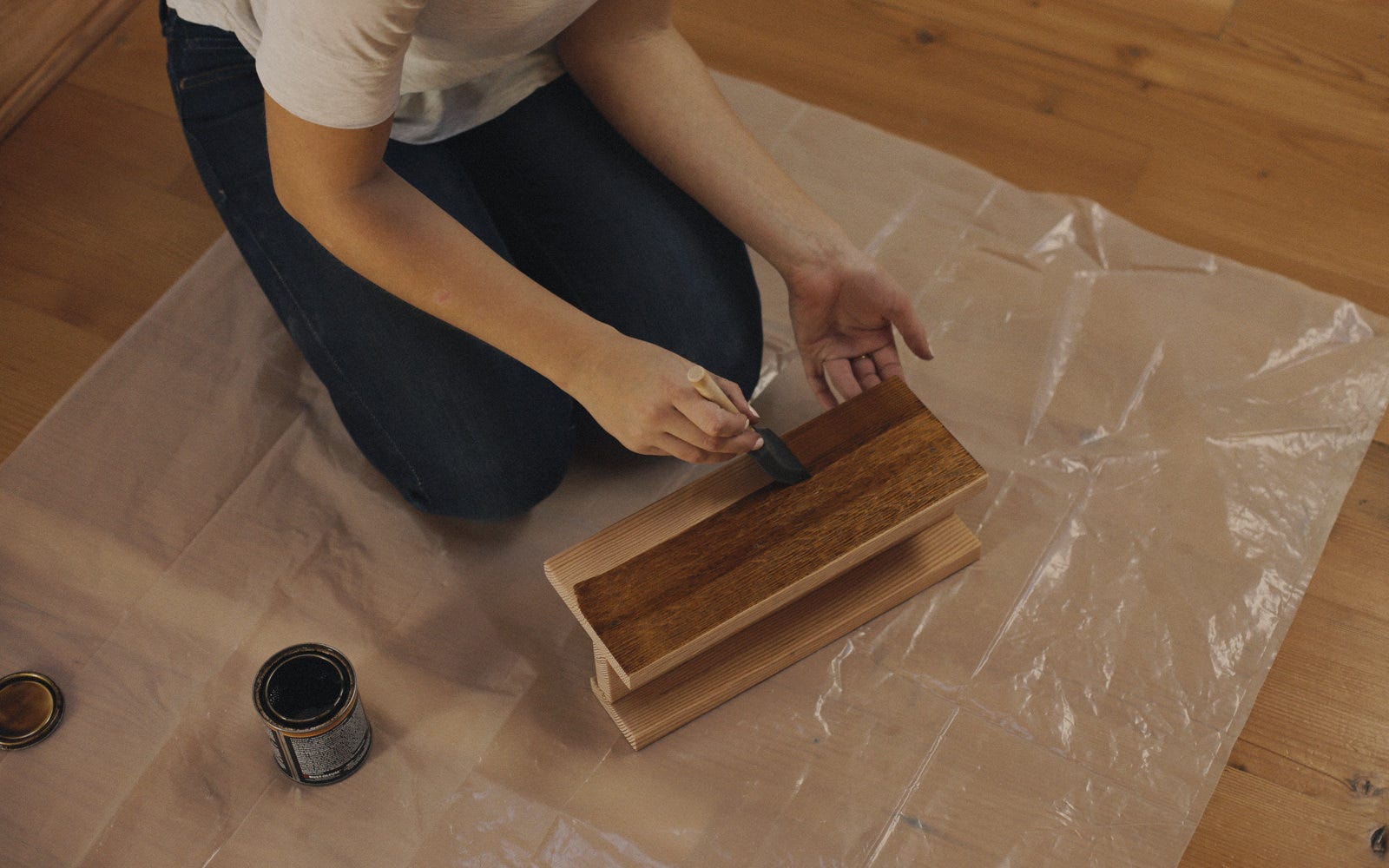 staining wood tablet stand staining wood tablet stand