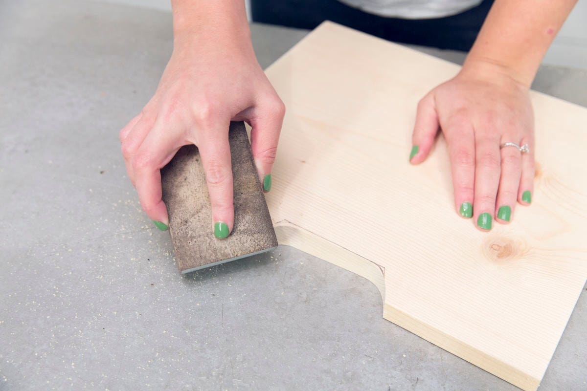 sanding sponge on plywood sanding sponge on plywood