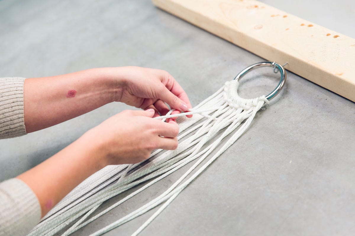 woven knot for diy hammock woven knot for diy hammock