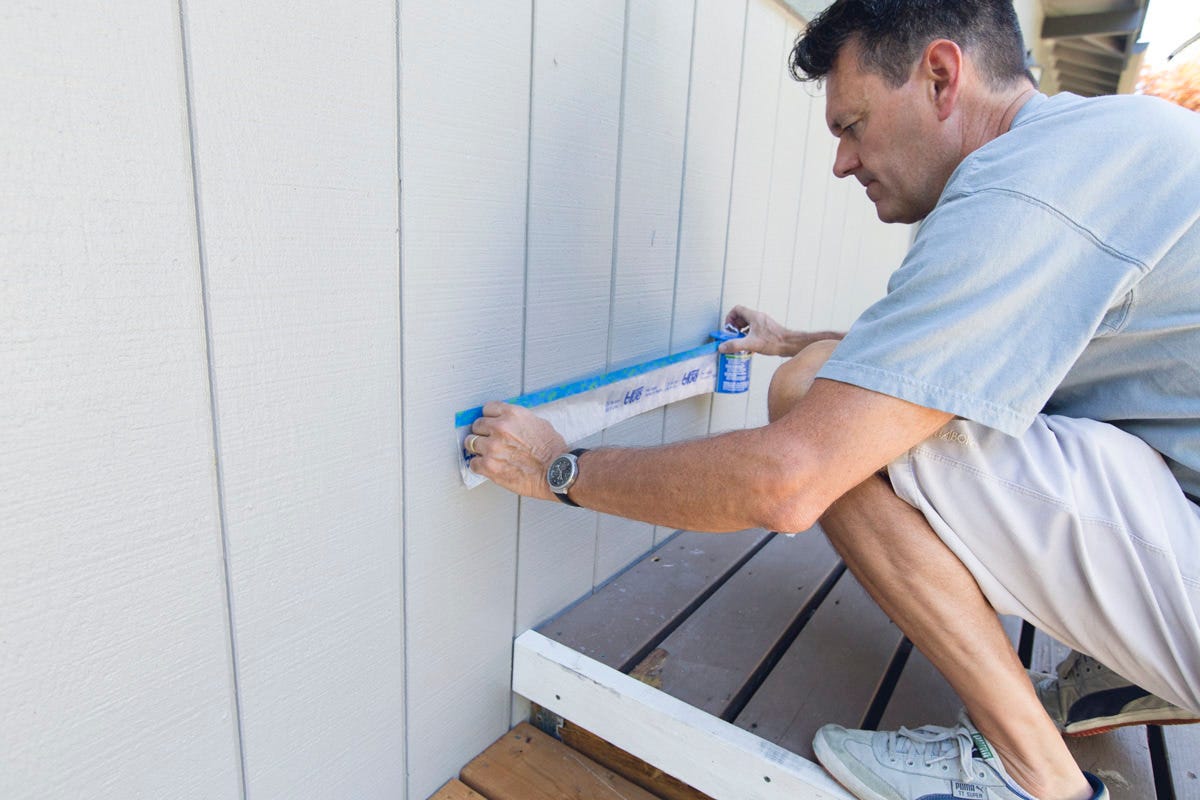masking to paint deck masking to paint deck