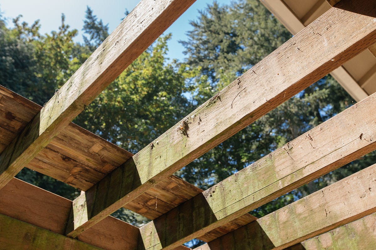 inspect deck framing inspect deck framing