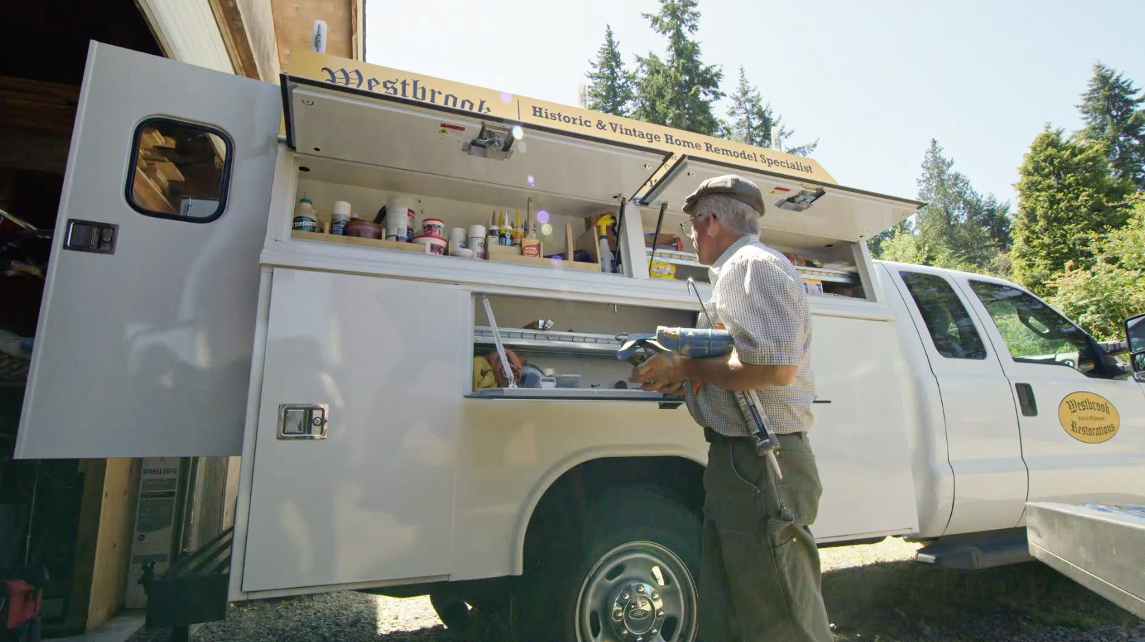 organizing work truck organizing work truck