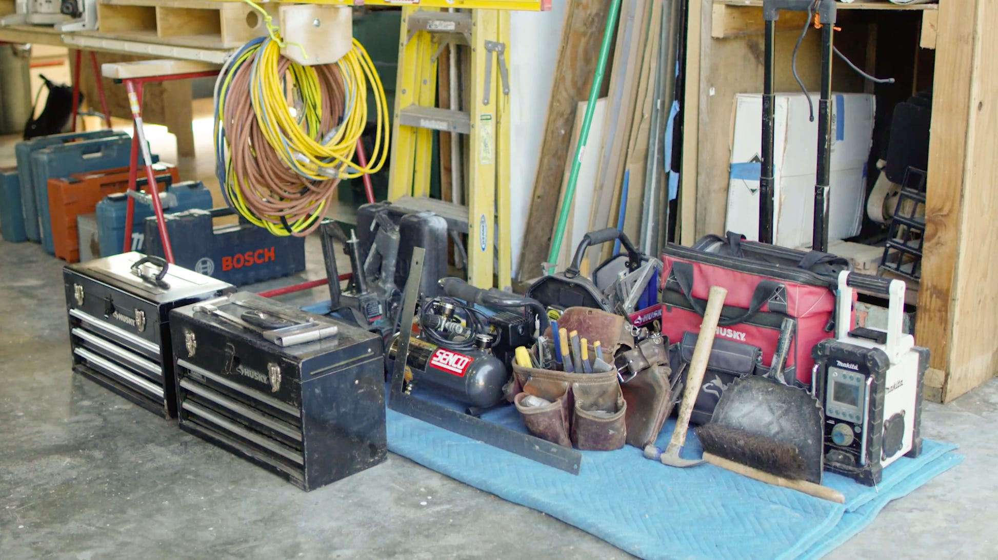 lay out all your tools lay out all your tools